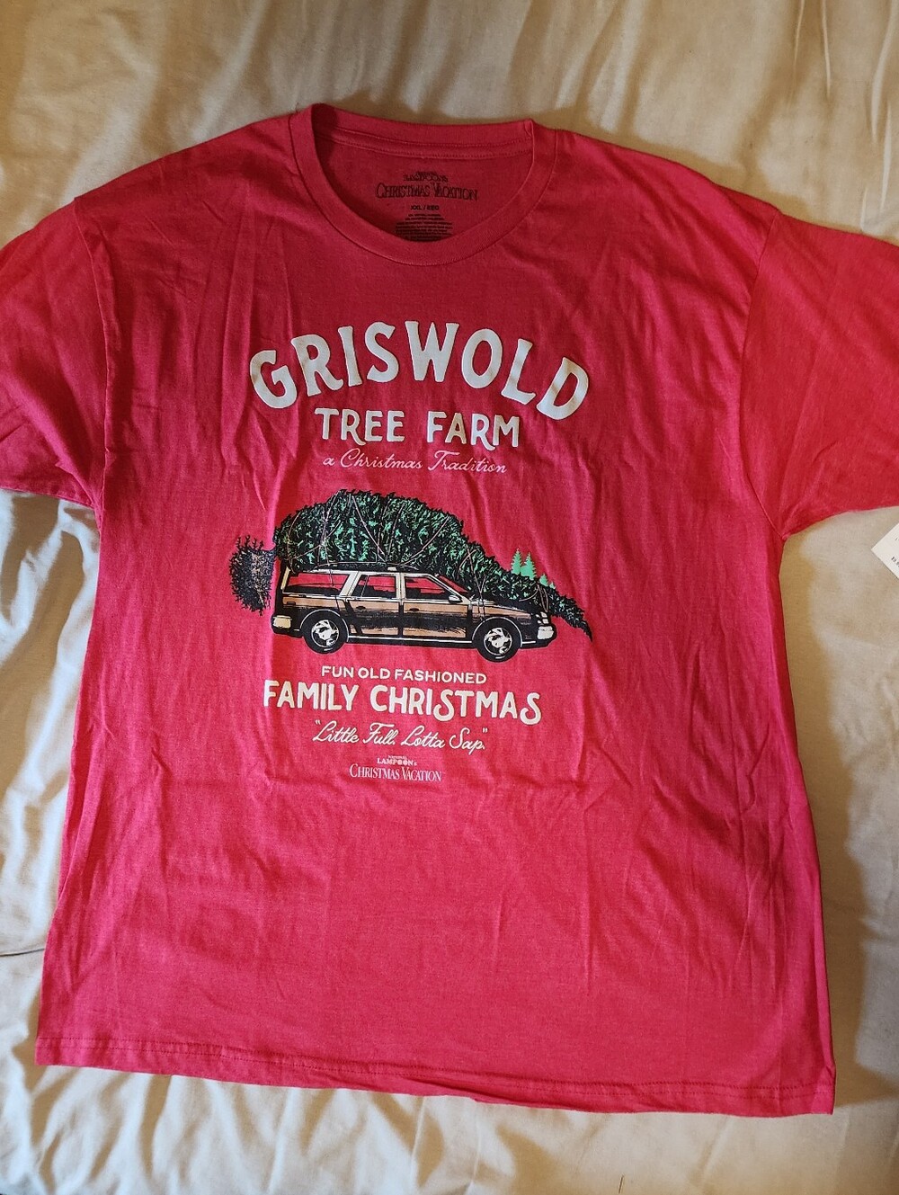 Griswold Tree Farm  Red Holiday T-Shirt
